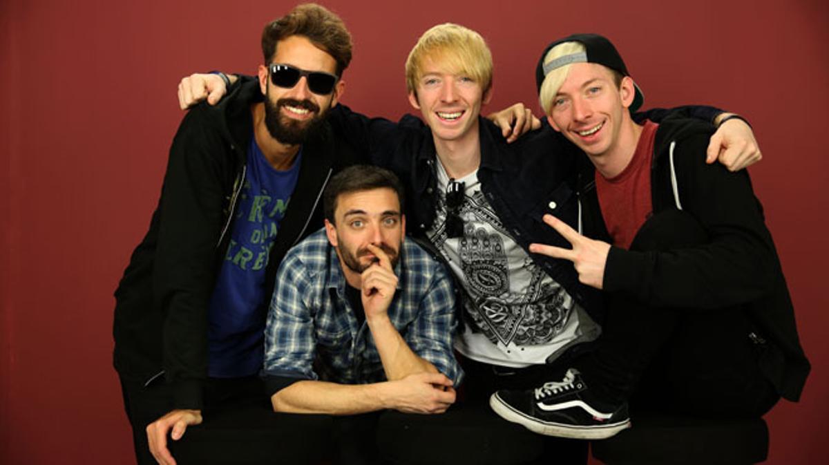Daylight canta en acústic per a EL PERIÓDICO ’Now or never’.
