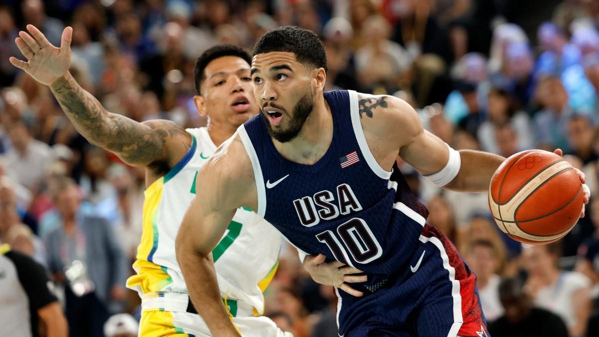 Jayson Tatum, ante Brasil