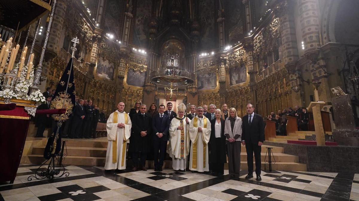 La Verge de Montserrat de Sevilla a l'abadia