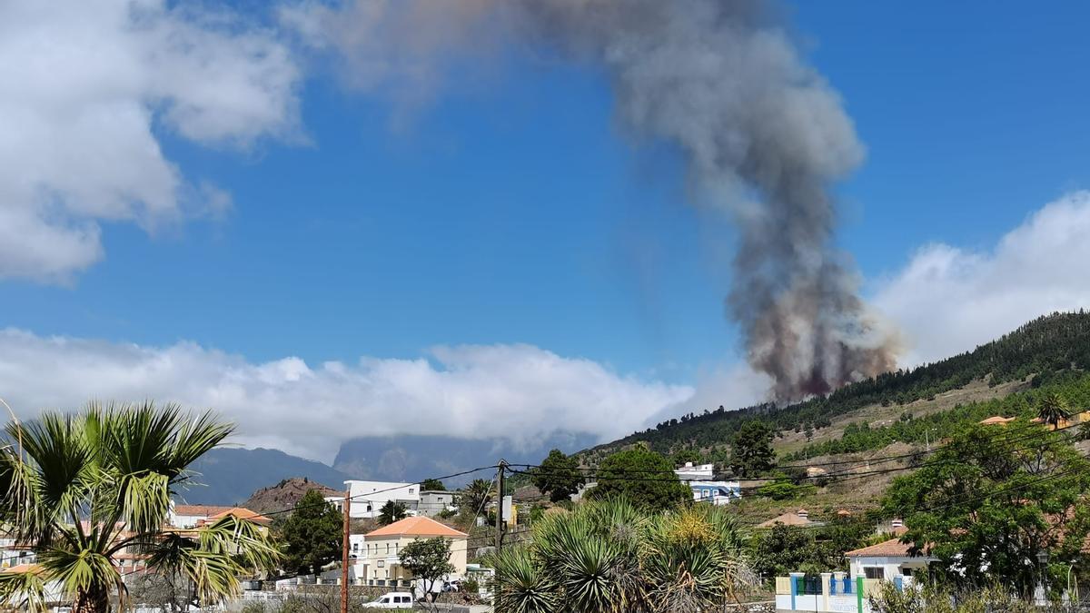 Erupción del volcán de La Palma