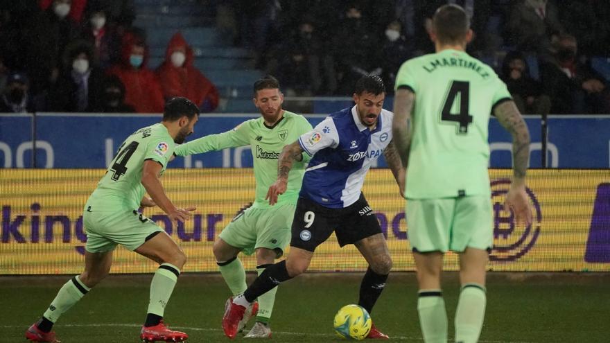 0-0. Sin goles ni riesgos entre el Alavés y el Athletic