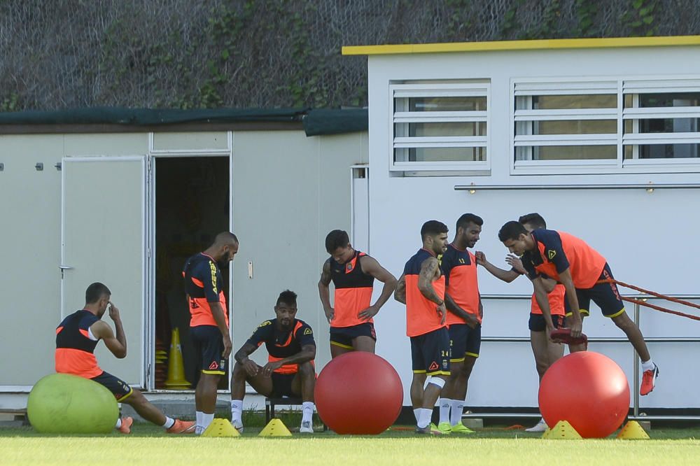 Entrenamiento de la UD Las Palmas, 5 septiembre 20