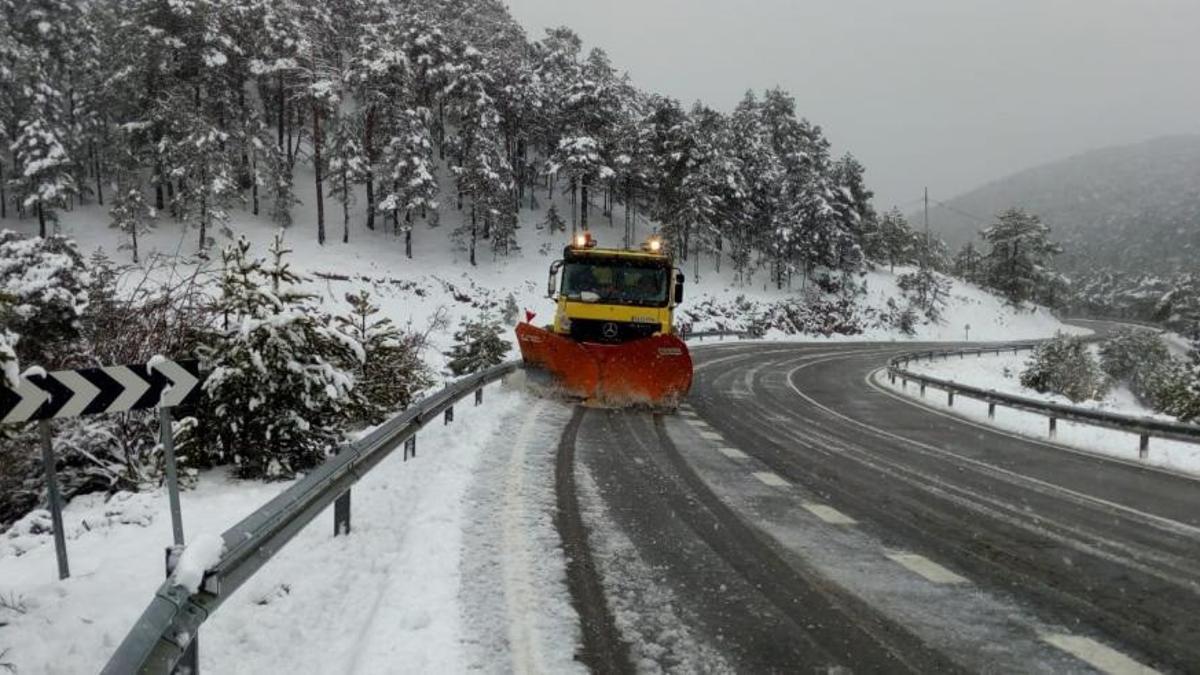 Un episodio invernal dejará intensas lluvias y nevadas en las próximas horas