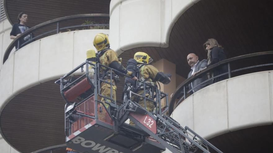 Feuerwehr im Einsatz.