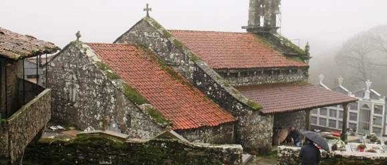 A Santa Lucía en tres parroquias de Rodeiro