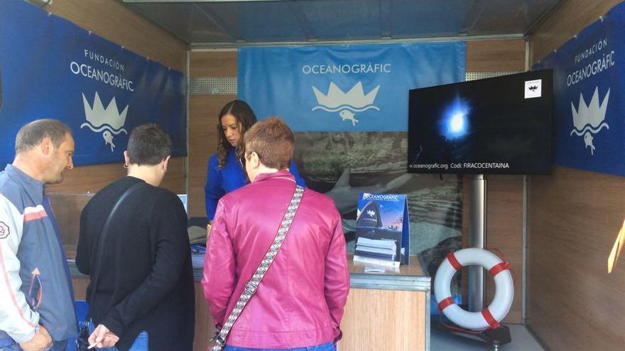 El Oceanogràfic de València participa en la Fira de Tots Sants de Cocentaina