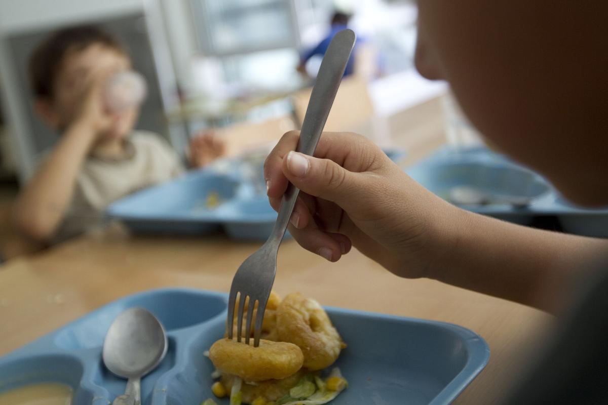 Un comedor escolar, en una fotografía de archivo.