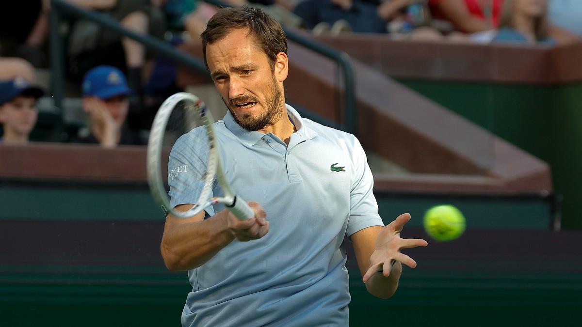 Daniil Medvedev, durante el partido ante Jack Draper