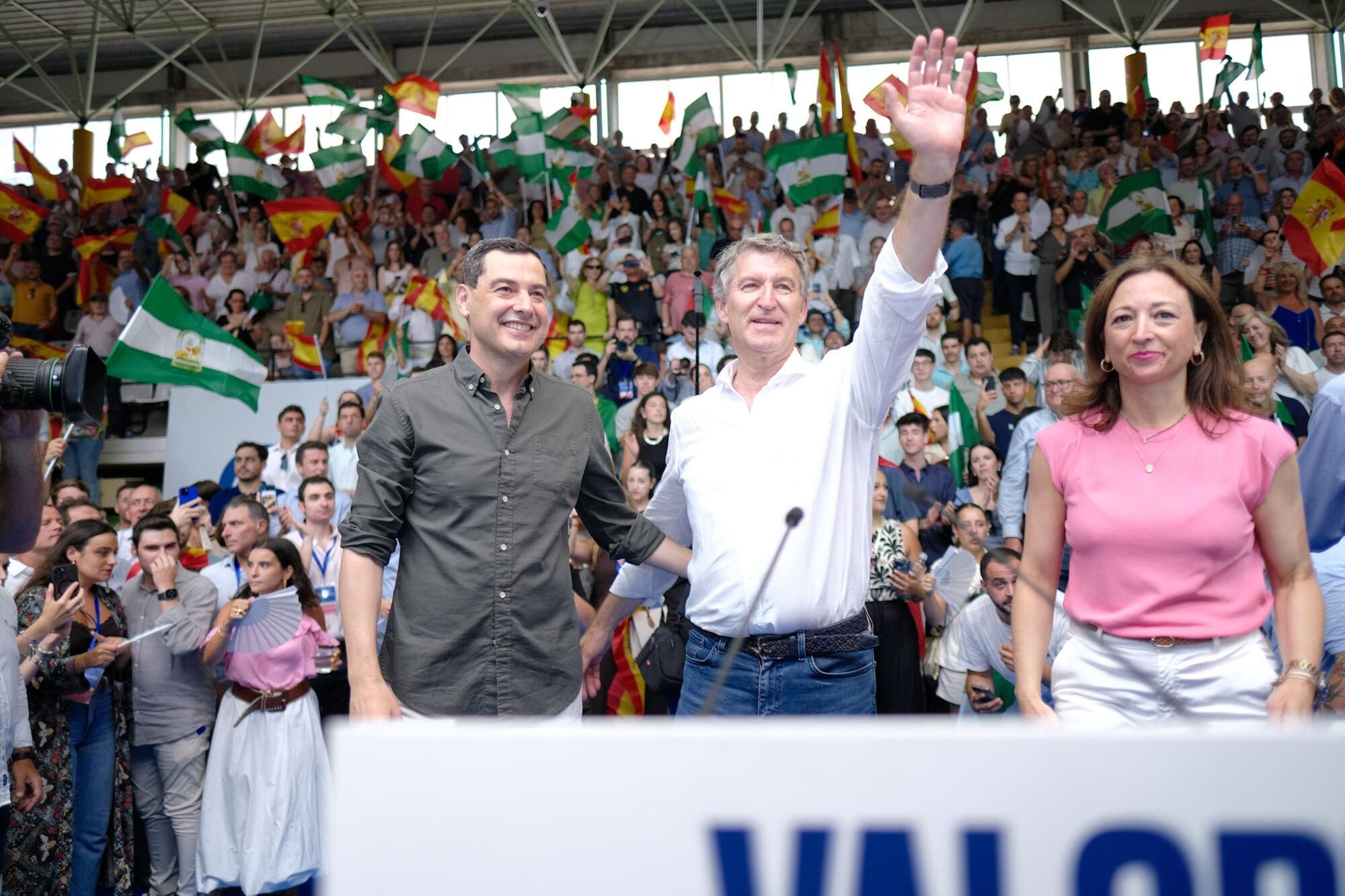 Mitin del Partido Popular en Málaga