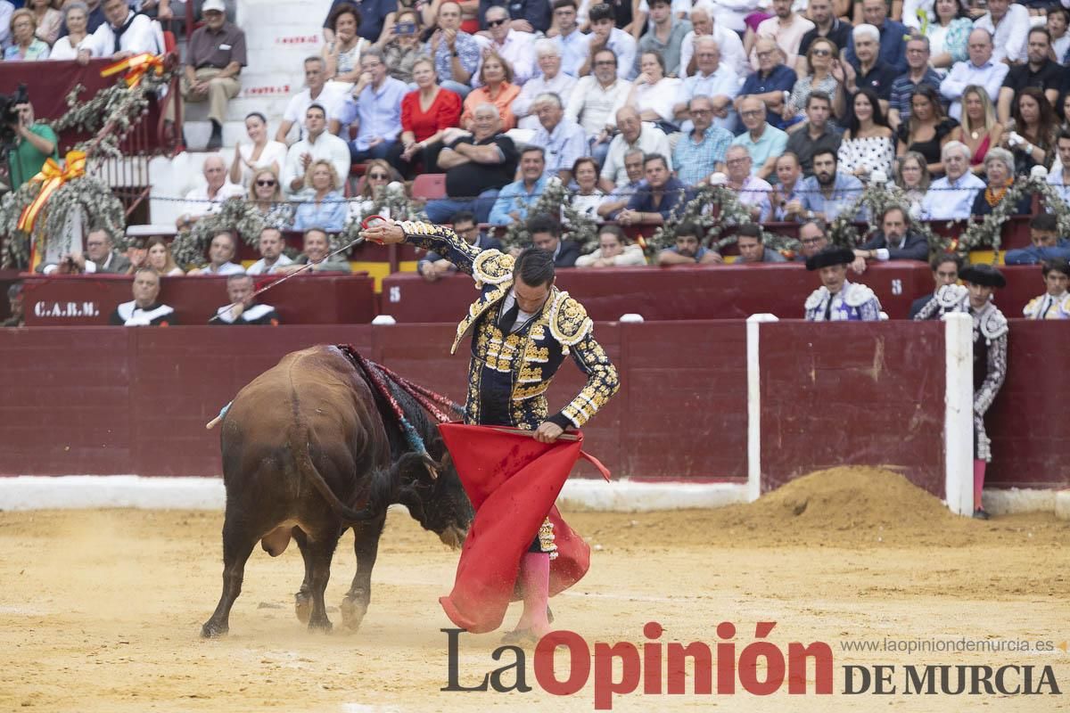 Cuarta corrida en la Feria Taurina de Murcia (Castella, Manzanares y Ureña)