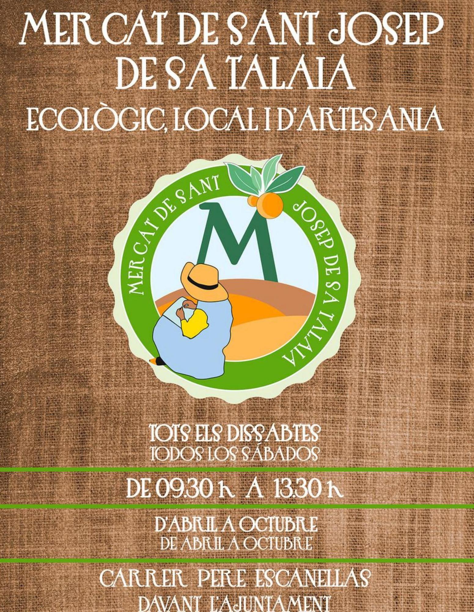 Todos los sábados, de 9.30 a 13.30 horas.