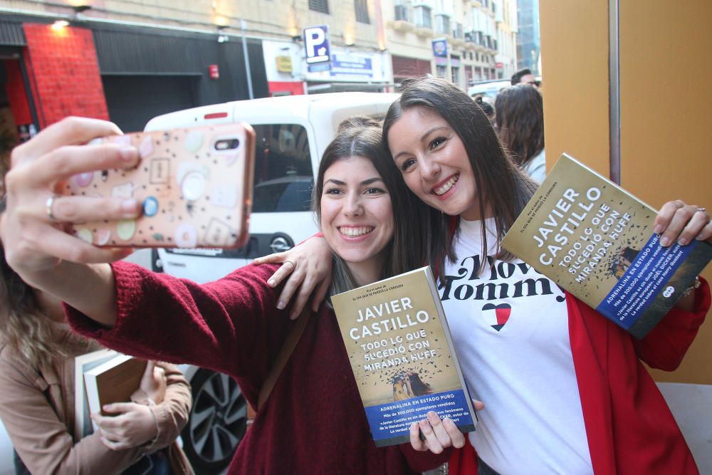 Firma de libros de Javier Castillo