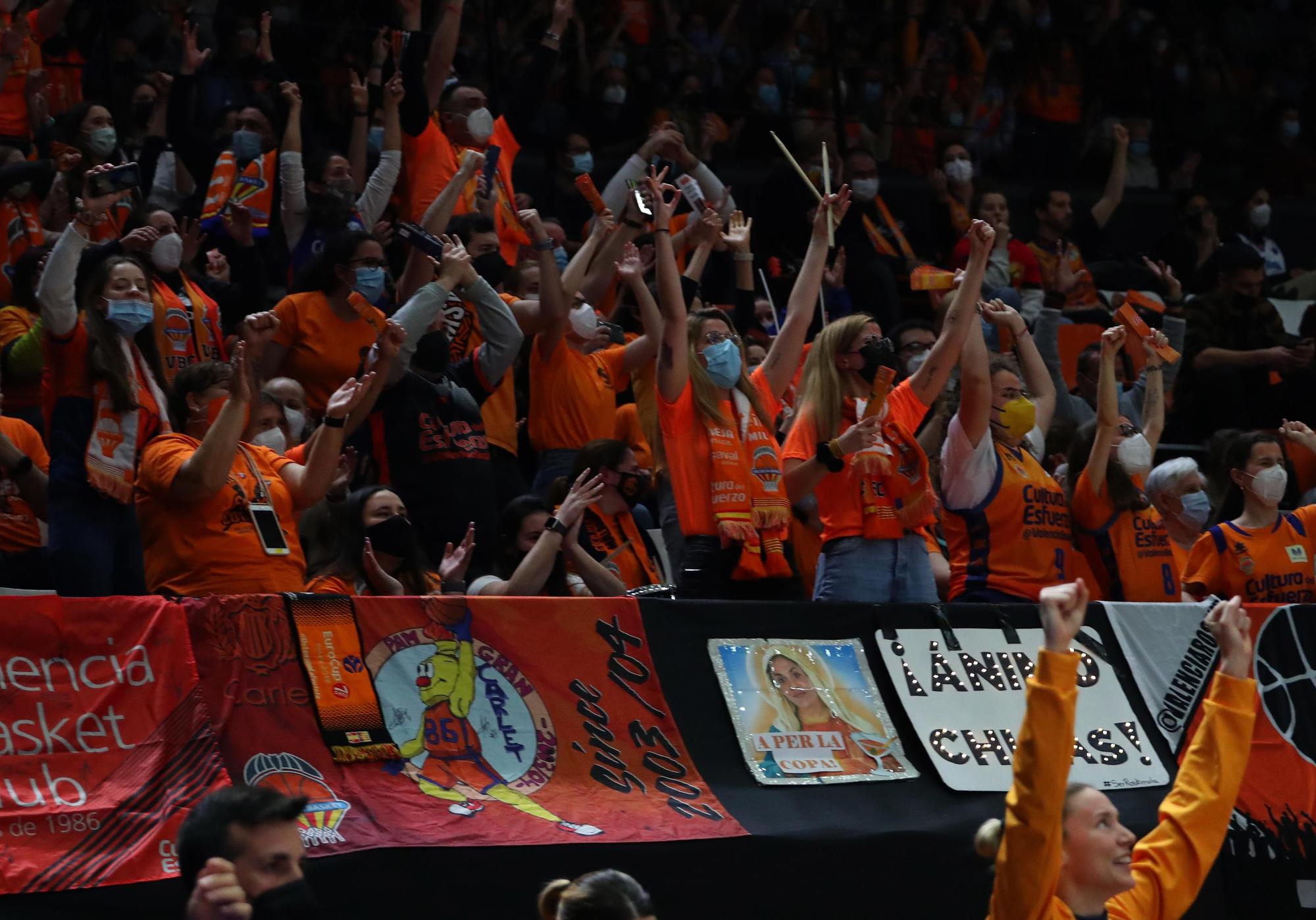 Valencia Basket - Casademont Zaragoza de la Copa de la Reina