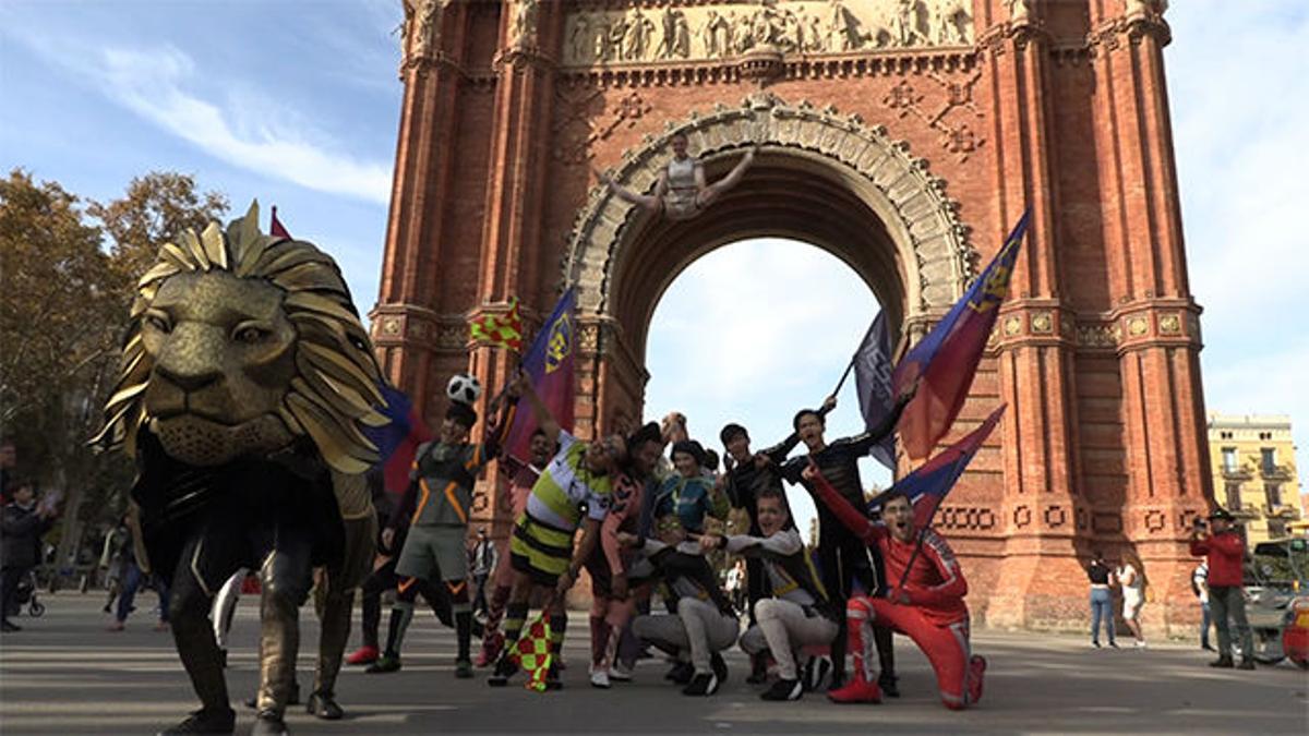 'Messi10', el espectáculo del Cirque du Soleil toma Barcelona