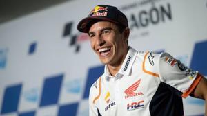 Un sonriente Marc Márquez