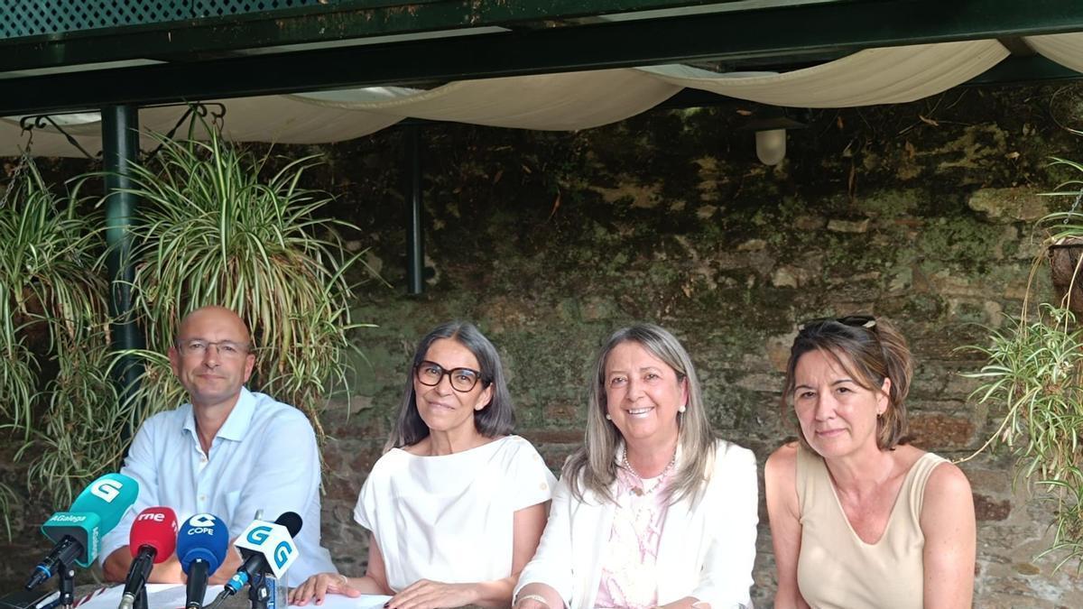 Muíños, Rosón, Abal y Álvarez, en la presentación de su proyecto propio