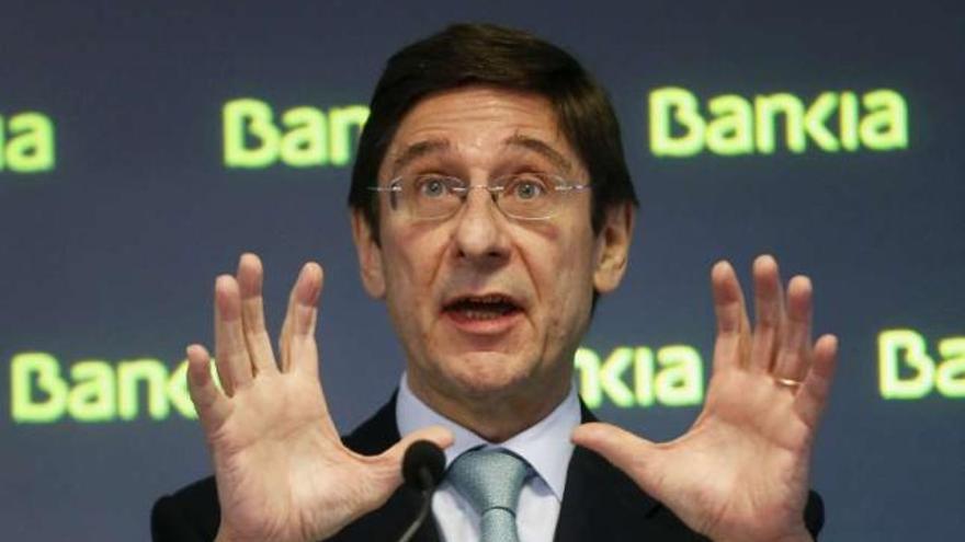 El presidente de Bankia, José Ignacio Goirigolzarri.  // Andrea Comas