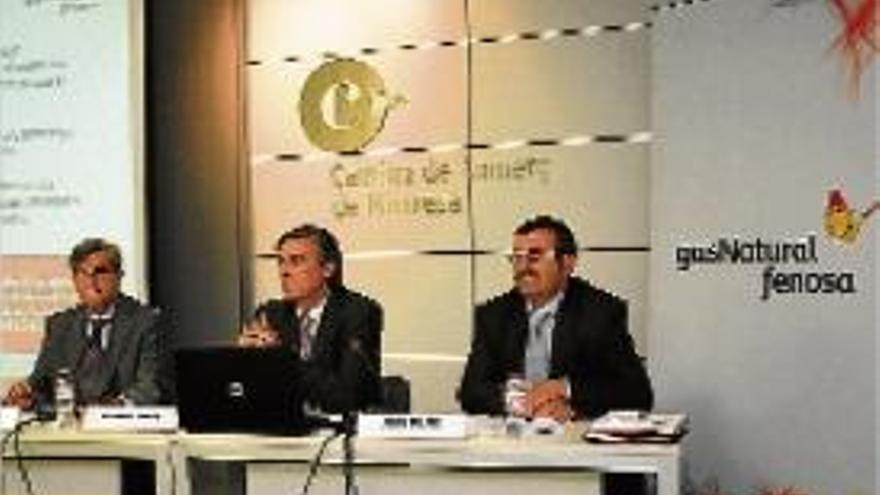 Presentació del projecte a la Cambra de Manresa, el juny del 2012