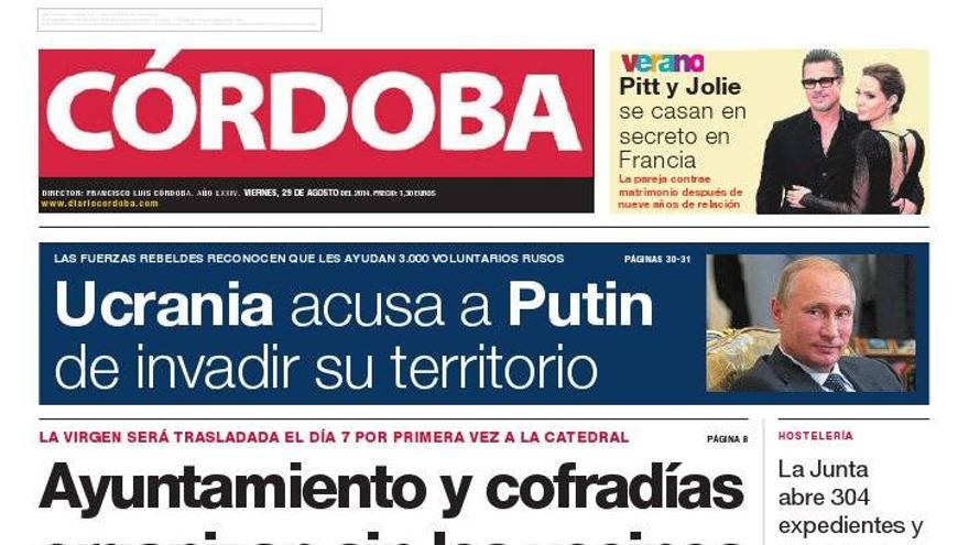 La portada de CÓRDOBA