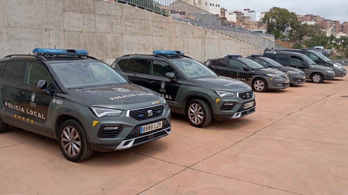 Vehículos policiales, en una imagen de archivo