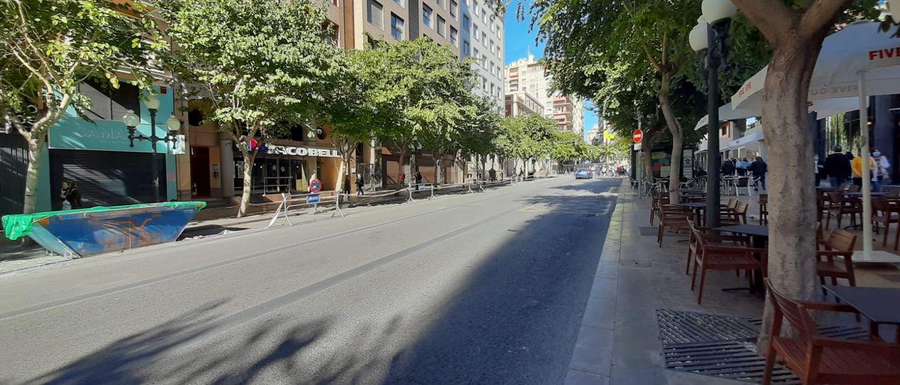 Imagen de la Rambla, en una imagen de finales de esta semana