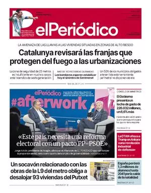 La portada de EL PERIÓDICO del 8 de julio de 2026
