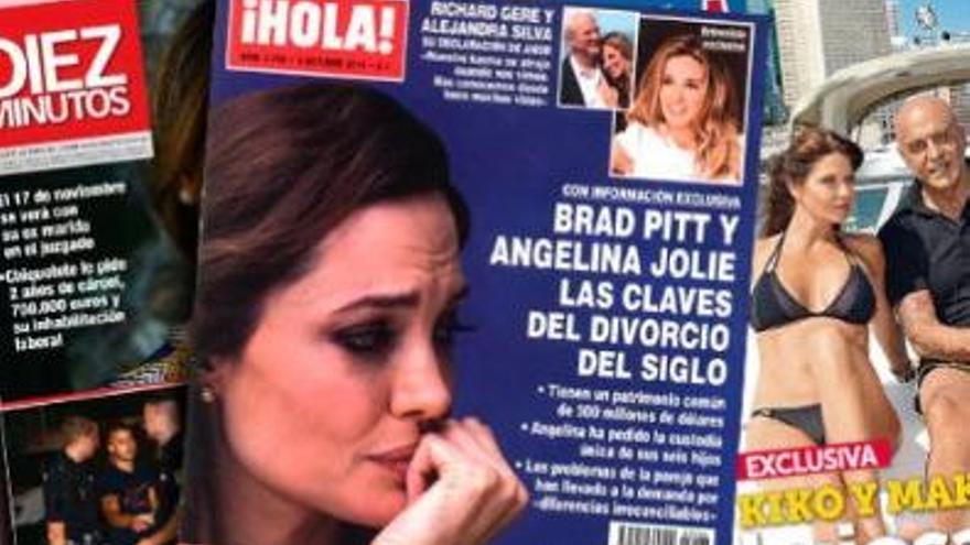 Prensa rosa de esta semana.