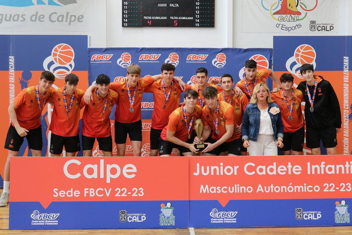 El título en Júnior Masculino Autonómico lo logró Valencia Basket tras imponerse en sus tres partidos disputados.