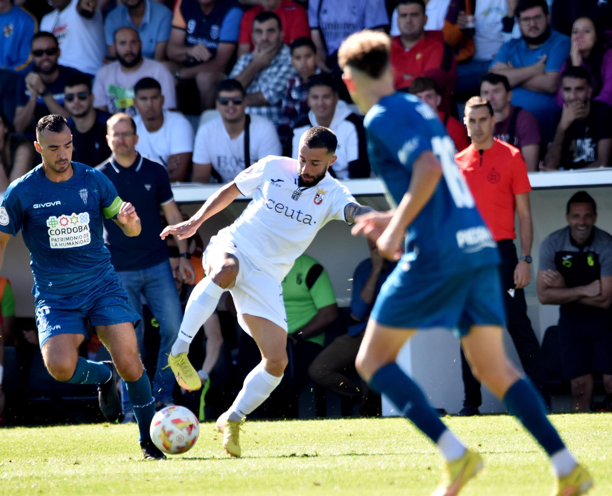 Las imágenes del AD Ceuta-Córdoba CF