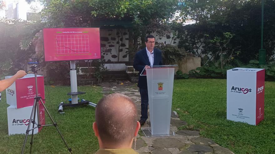 Conferencia de prensa del alcalde de Arucas, Juan Jesús Facundo.