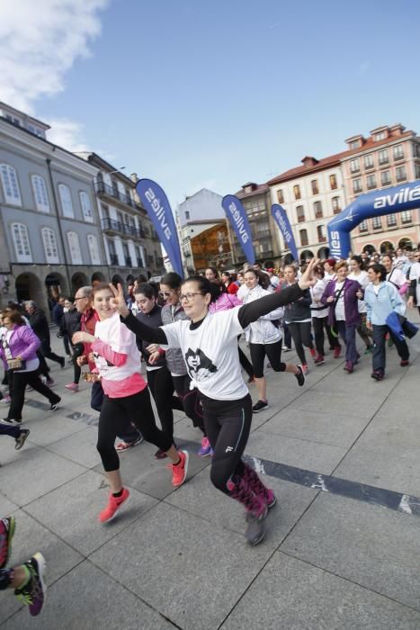 Carrera de la mujer en Avilés