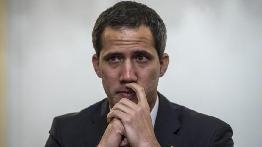 Juan Guaidó llega a Madrid