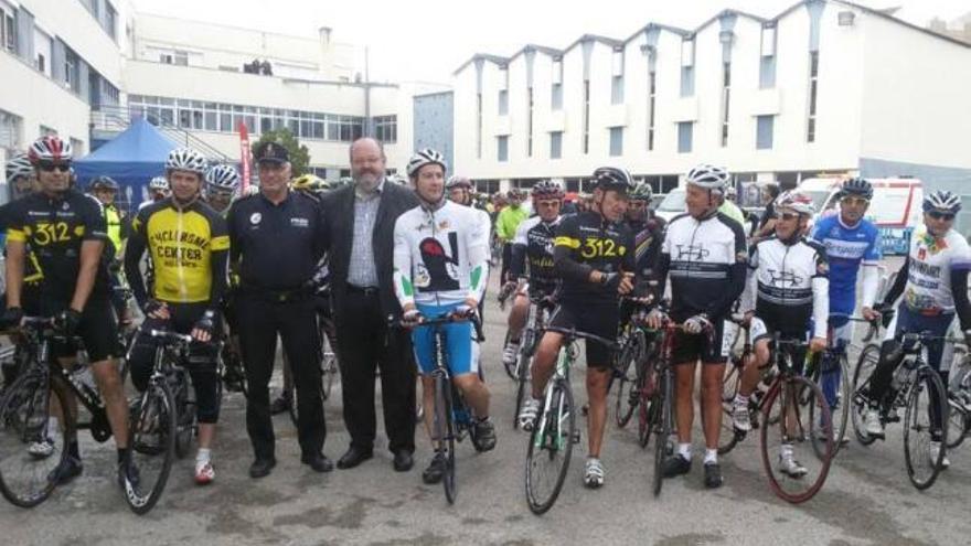 Marcha cicloturista de la Policía