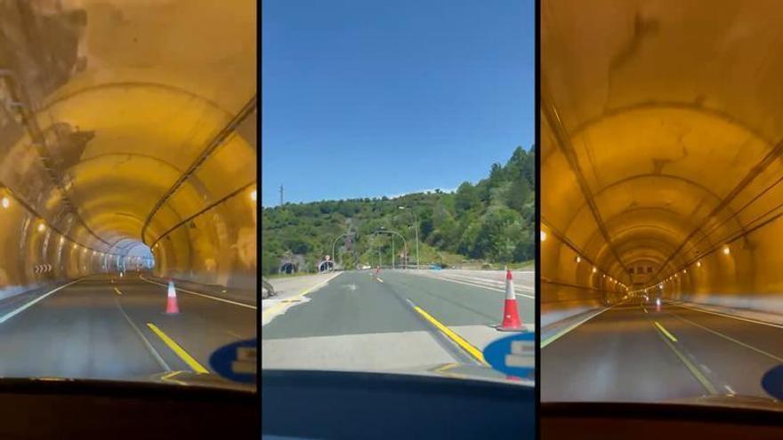 "Pagar por una carretera que encima está en obras": aumentan las críticas de los usuarios por el estado de la autopista del Huerna