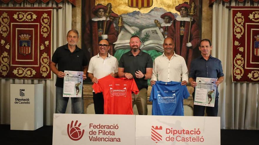 Presentat el X Campionat Autonòmic de Frare a la Diputació de Castelló