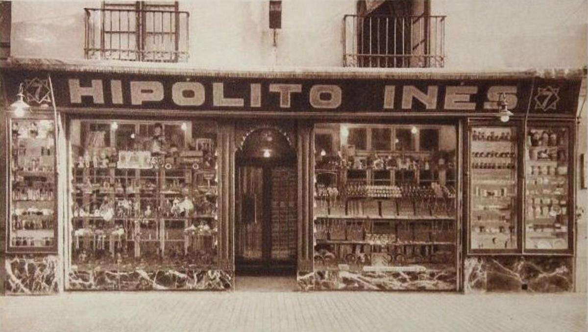 Fachada de Hipólito Inés en 1925