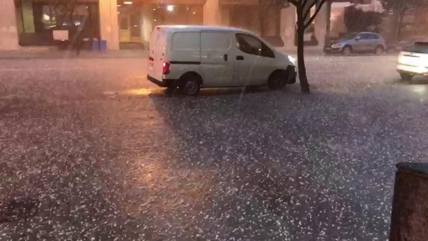 Tormenta en Oviedo