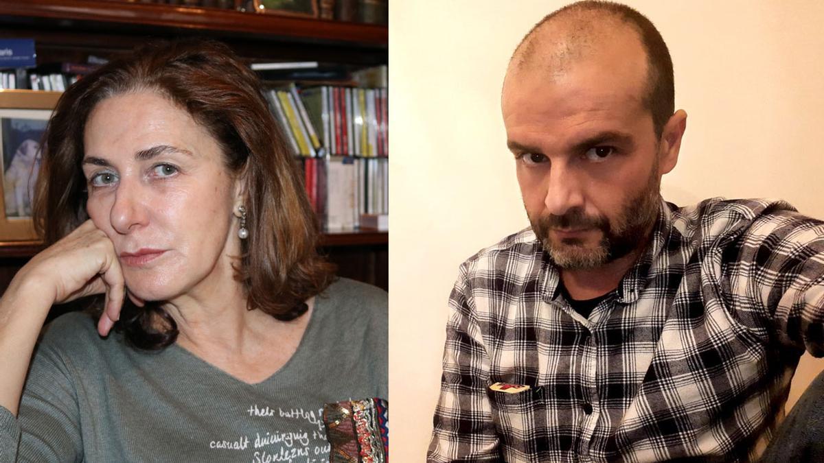 María Cureses y Raúl Santos, ganadores del XXXIII Premio Torrente Ballester de narrativa.