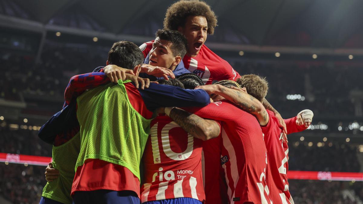 Atlético de Madrid, en los cuartos de final de la Copa del Rey ante el Sevilla