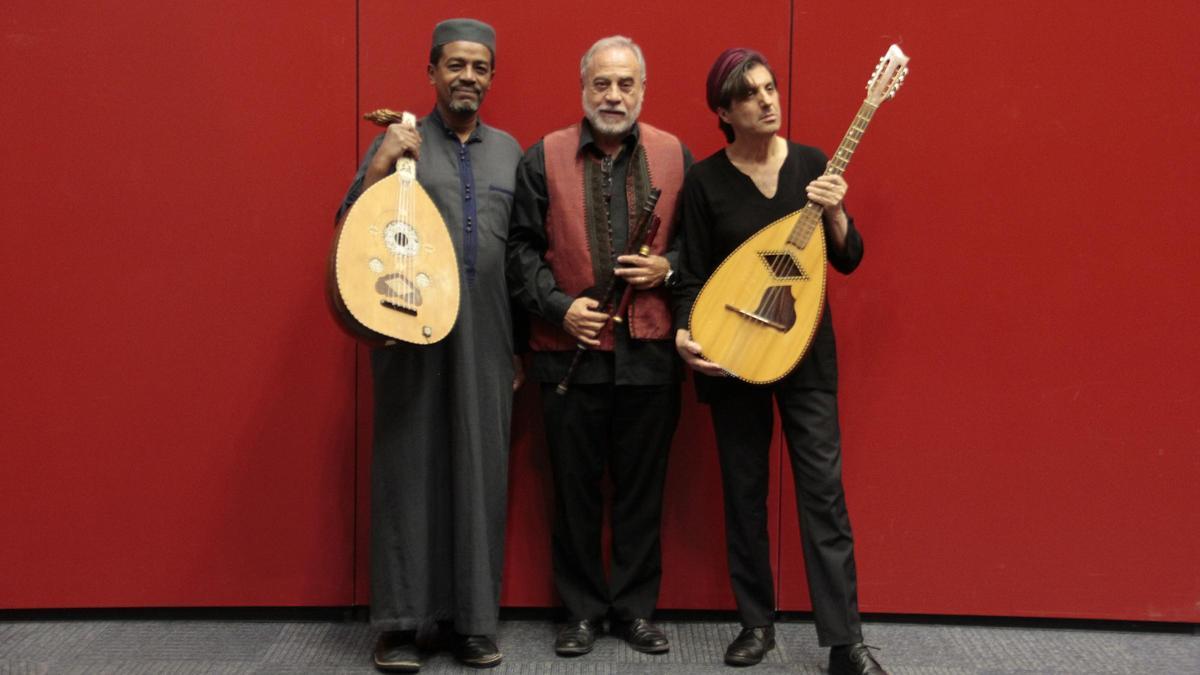 El Paniagua Trio, en una imatge promocional.