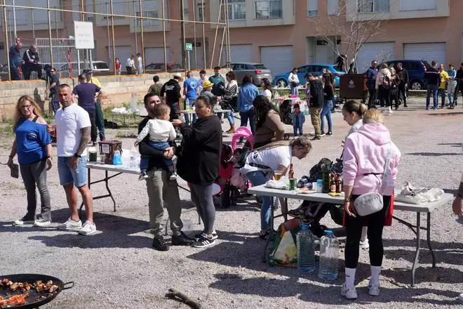 Las imágenes de las paellas del barrio El Progreso de Vila-real