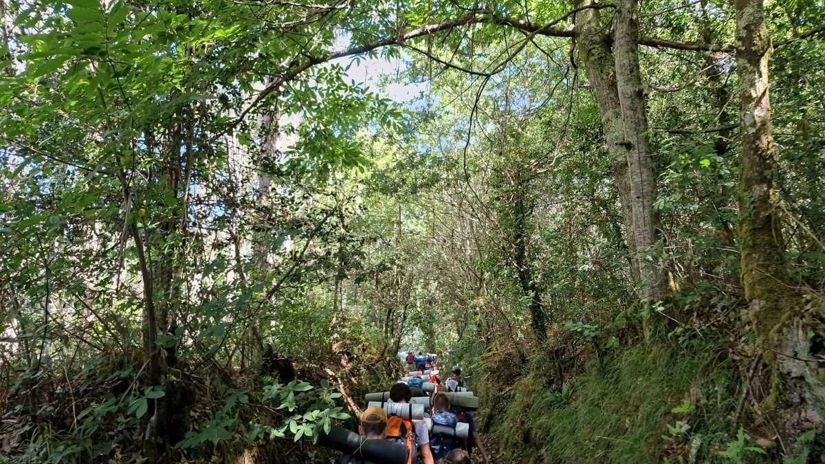 Este camino a Santiago es uno de los menos conocidos.