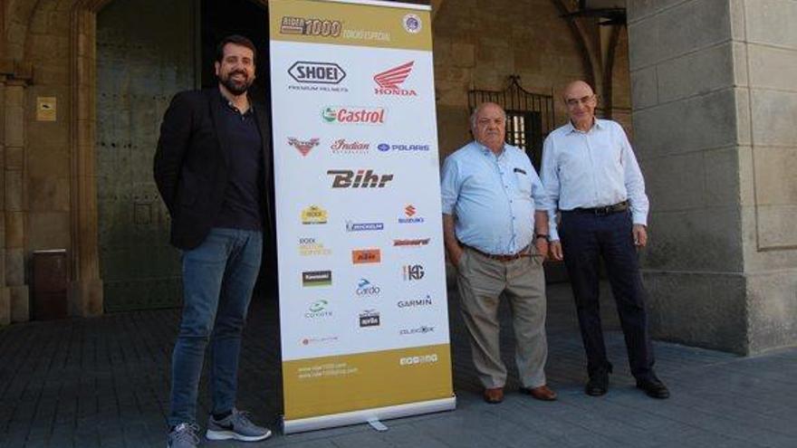 Des de l&#039;esquerra, Jordi Serracanta, Emili Panosa i Josep Requena.