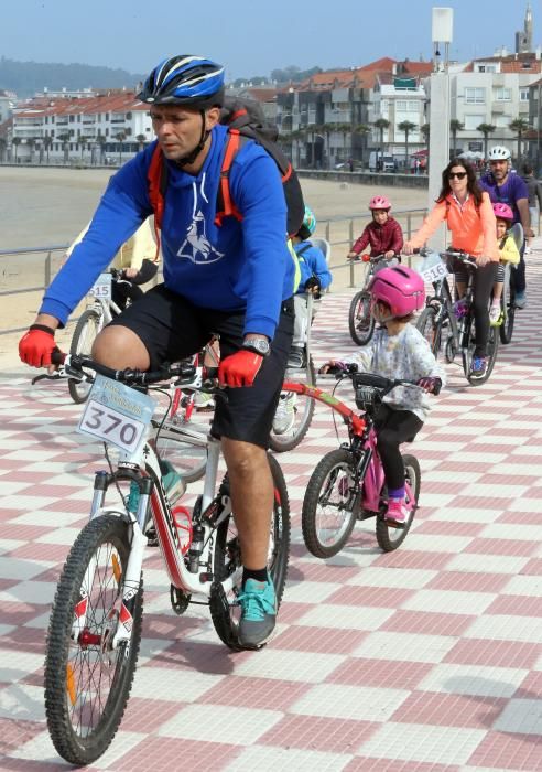 Más de 300 ciclistas ruedan por Nigrán