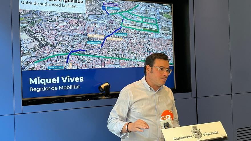 El govern d&#039;Igualada crearà un carril bici que connecta el nord amb el sud de la ciutat