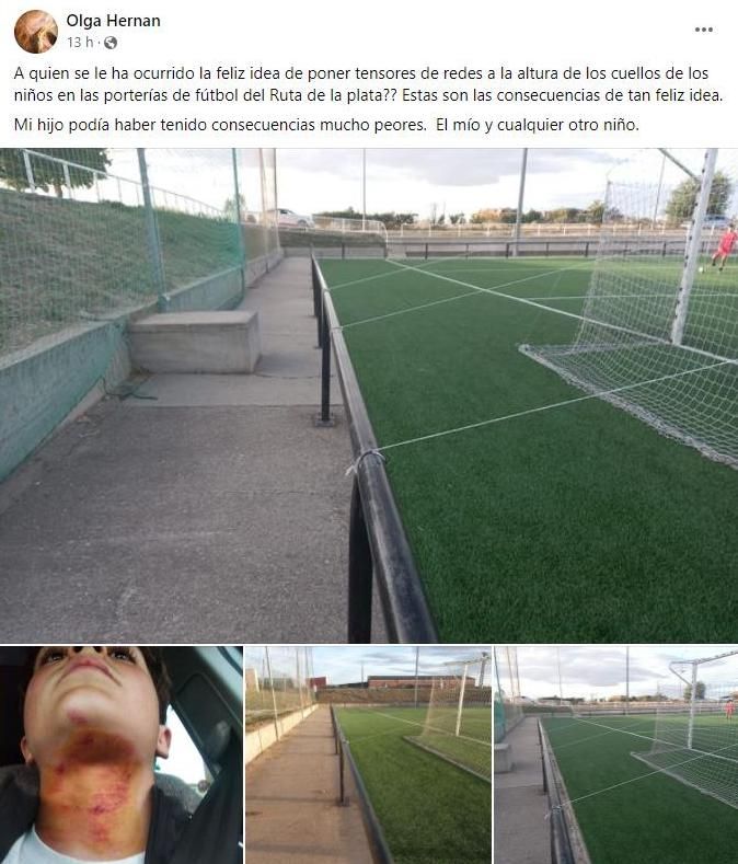 Post en Facebook.