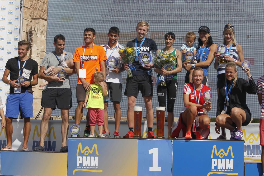 Unos 10.000 participantes en la Palma Marathon