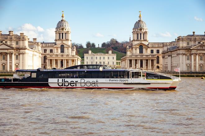 Londres uber boat