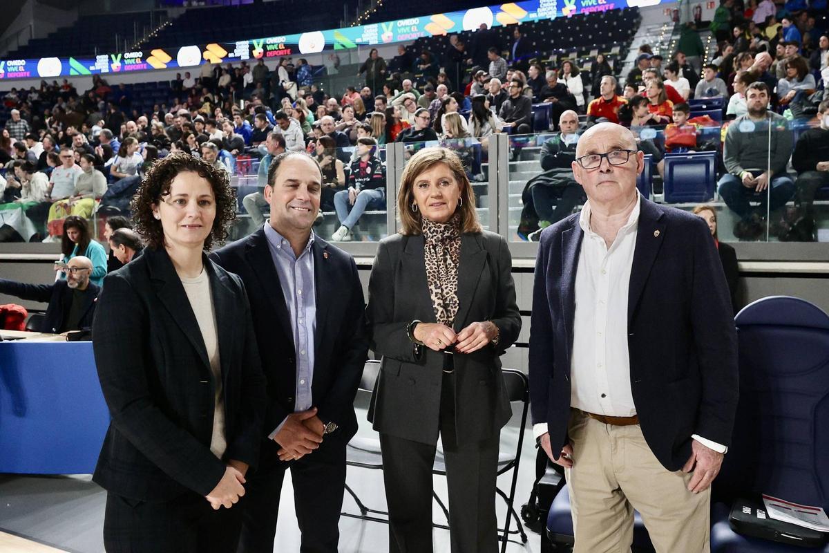 La selección española femenina sub-23 de fútbol sala, en Oviedo La selección española femenina sub-23 de fútbol sala, en Oviedo