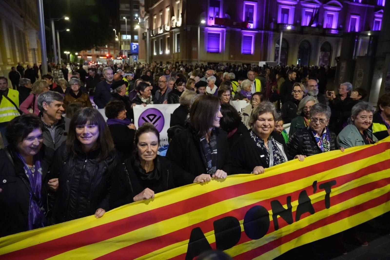 25-N en Castellón: La provincia clama contra la violencia machista. Imagen de Castelló